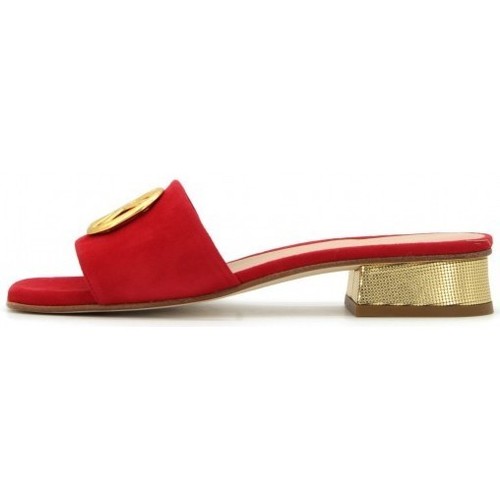 Chaussures Femme Claquettes Unisa  Rouge