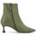 Chaussures Femme Low boots Miss Unique  Vert