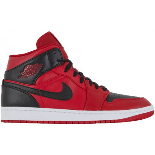 Chaussures Homme Baskets mode Nike more BAsket homme AIR JORDAN 1 MID 55472466 - 42.5 Rouge