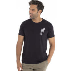 Vêtements Homme T-shirts & Polos Gentleman Farmer TAHO Noir