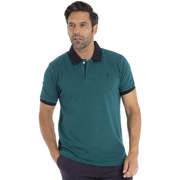 Hanon LS Jersey Polo Shirt Royal Blue