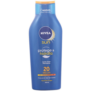 Beauté Femme Protections solaires Nivea SUN PROTEGE&HIDRATA leche SPF20 400 ml 