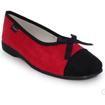 Chaussures Femme Chaussons Fargeot natif Rouge