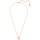 Montres & Bijoux Femme Colliers / Sautoirs Swarovski Collier  Bella V rose Rose