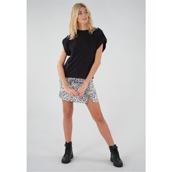 Vêtements Femme LA MODE RESPONSABLE Deeluxe T-Shirt COUMA Noir