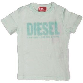 Vêtements Garçon T-shirts manches courtes Diesel J01130 Vert