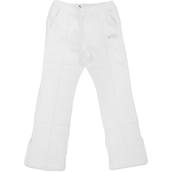 Vêtements Fille Pantalons 5 poches N°21 N21610 Blanc