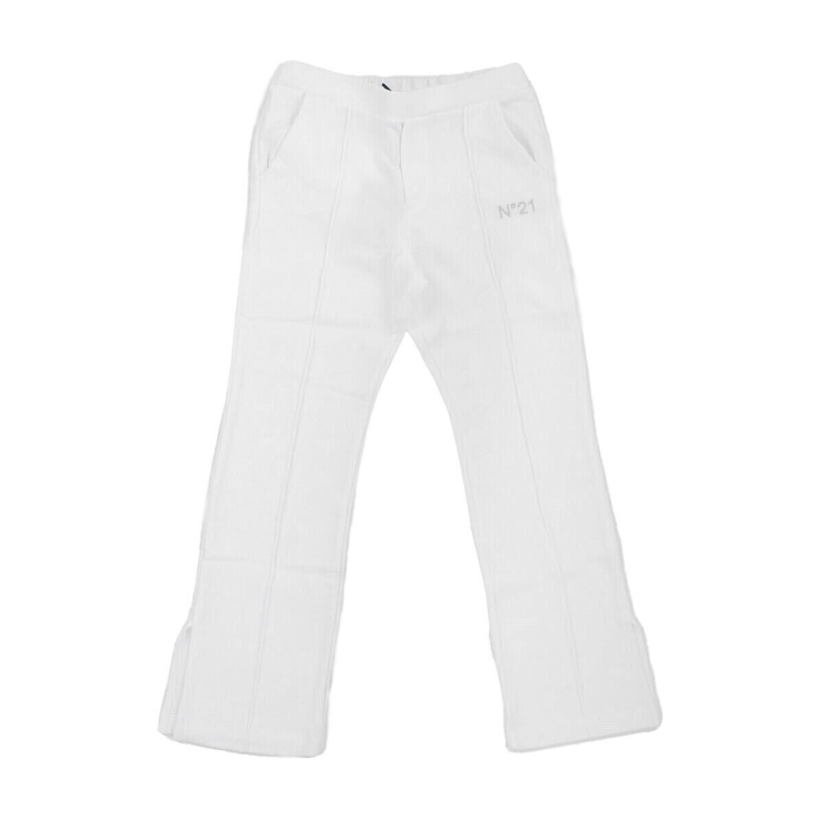 Vêtements Fille Pantalons 5 poches N°21 N21610 Blanc
