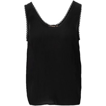 Vêtements Femme Débardeurs / T-shirts sans manche Twin Set Top Noir