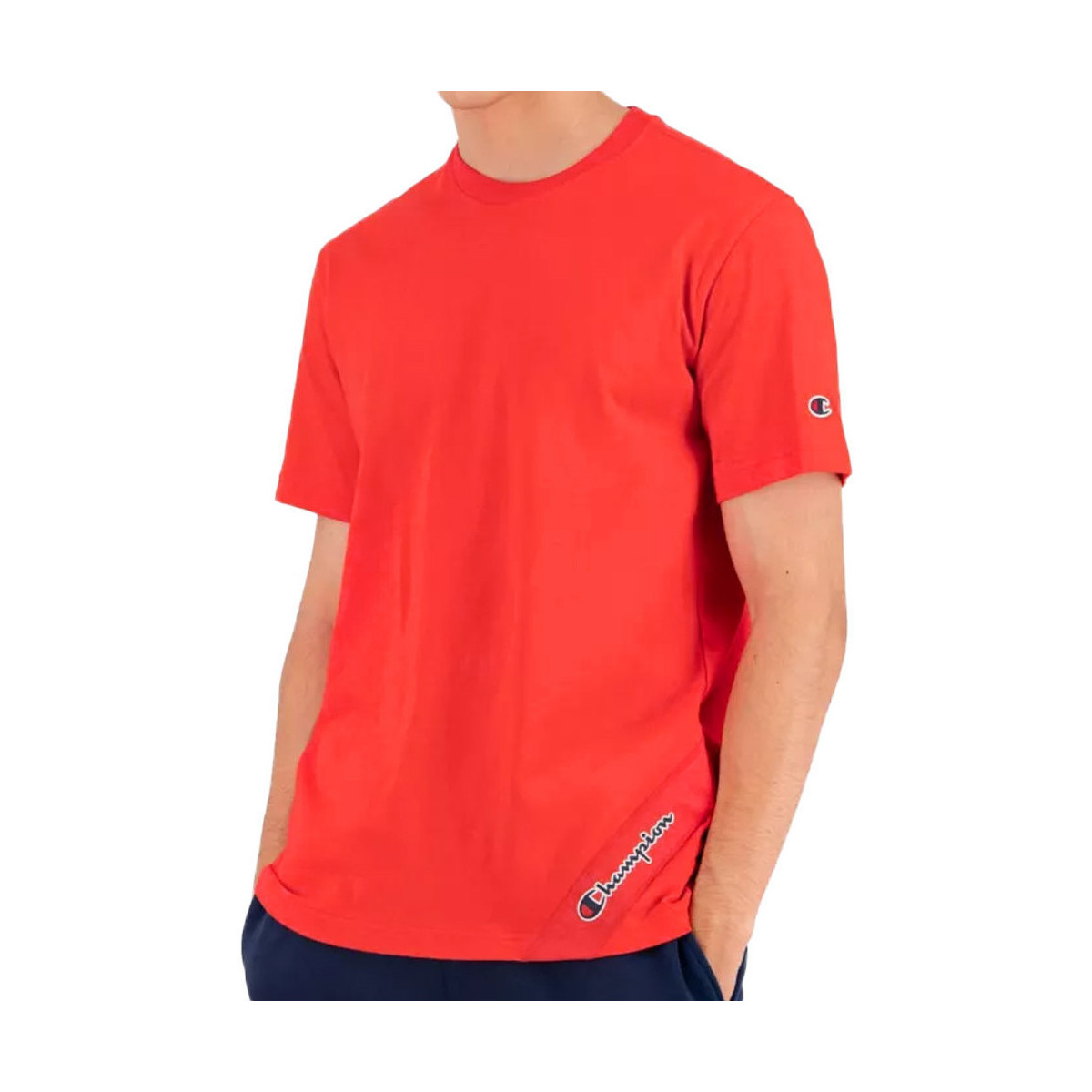 Vêtements Homme T-shirts & Polos Champion 216553-RS011 Rouge