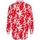 Vêtements Femme Tops / Blouses Vila Shirt Kikki Mat L/S - Flame Scarlet Rouge