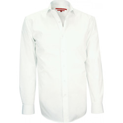 Vêtements Homme Chemises manches longues Andrew Mc Allister chemise premium norwitch blanc Blanc