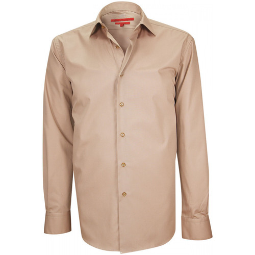 Vêtements Homme Chemises manches longues Bébé 0-2 ans chemise repassage facile canterbery beige Beige