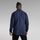 Vêtements Homme Chemises manches longues G-Star Raw D20165 7647 MARINE-B597 BLUE Bleu