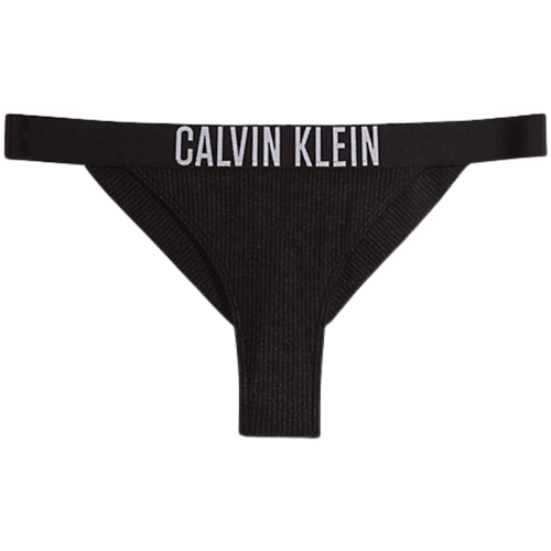 Vêtements Femme Maillots / Shorts de bain Calvin Klein Jeans skinny Bas de maillot de bain  ref 59260 BEH Black Noir