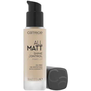 Beauté Fonds de teint & Bases Catrice All Matt Shine Control Makeup 010n-neutral Light Beige 