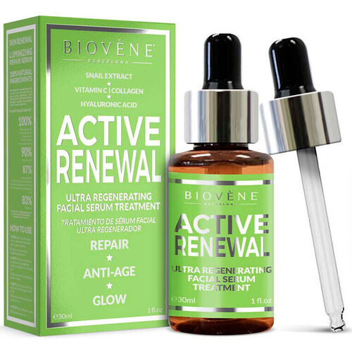 Beauté Hydratants & nourrissants Biovène Active Renewal Ultra Regenerating Facial Serum Treatment 