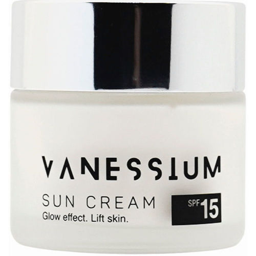 Beauté Anti-Age & Anti-rides Vanessium Sun Cream Crème Hydratante Illuminatrice Spf15+ 