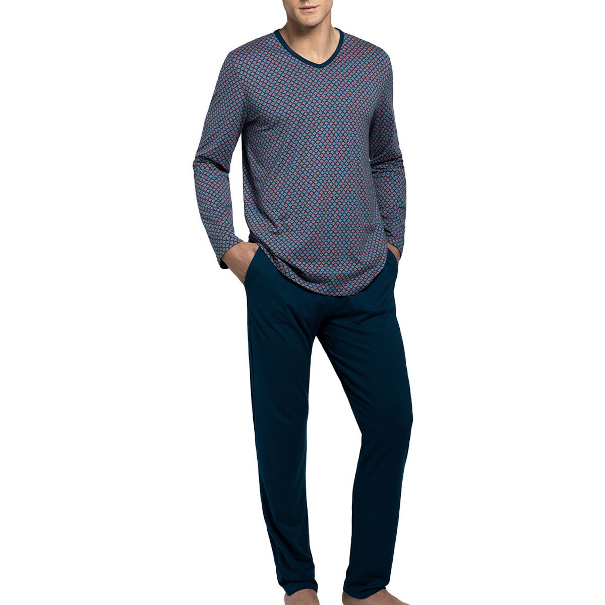 Vêtements Homme Pyjamas / Chemises de nuit Impetus Dauville Bleu