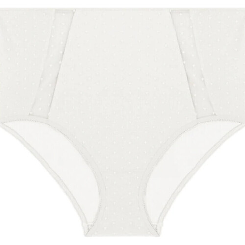 Sous-vêtements Femme elasticated-waist cotton Bermuda shorts Gemma De Lou Perfect séduction Beige