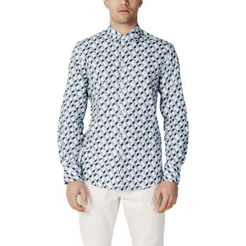 Vêtements Homme Chemises manches longues Antony Morato MMSL00628-FA430561 Bleu