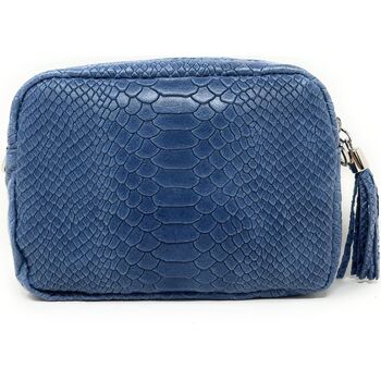 Sacs Femme Sacs Bandoulière Window Crochet Shoulder Bag LITTLE SEVILLA ZOO Bleu