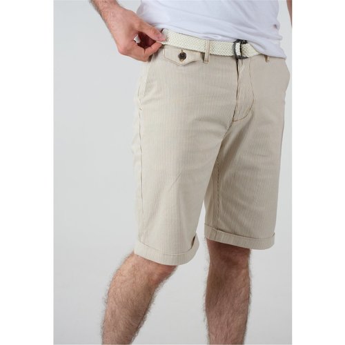 Vêtements Homme Shorts / Bermudas Deeluxe Short QUENTIN Beige