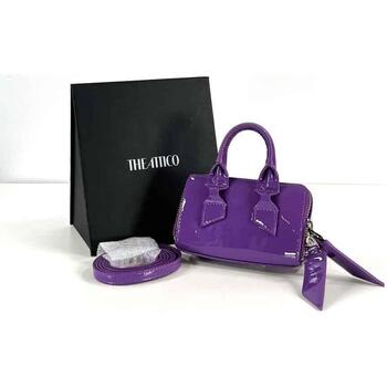 Sacs Femme Sacs porté main The Attico Mini sacs en cuir Violet