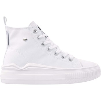 Chaussures polyester Baskets mode British Knights KAYA FLOW MID who BASKETS MONTANTE Blanc