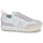 Chaussures Femme Baskets basses Calvin Klein Jeans TOOTHY RUNNER LACEUP MIX PEARL Blanc / Beige