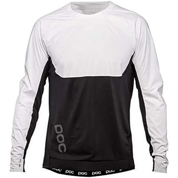 Vêtements Homme T-shirts & Polos Poc 52300-8001 RACEDAY DH JERSEY HYDROGEN WHITE/URANIUM BLACK Multicolore