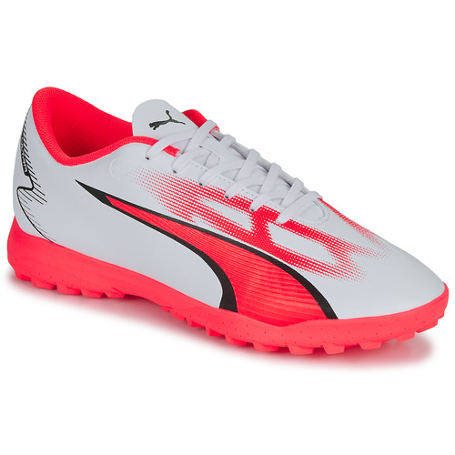 Chaussures Homme Football emboss Puma ULTRA PLAY TT Blanc / Rouge / Noir