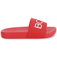 Chaussures Enfant Claquettes BOSS Claquette  rouge junior J29325/991 Rouge