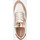 Chaussures Femme Baskets mode Geox D TABELYA nude foncé/blanc