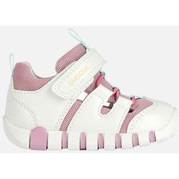 Chaussures Fille Baskets mode Geox B IUPIDOO GIRL Rose