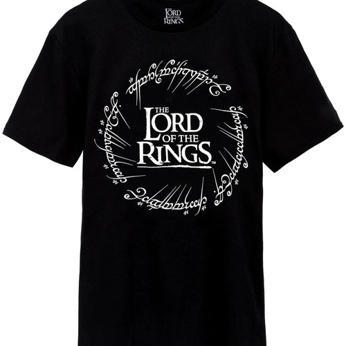 Vêtements Homme T-shirts manches longues The Lord Of The Rings NS6899 Noir