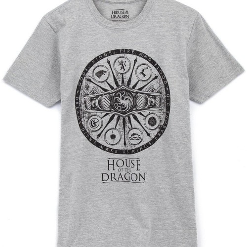 Vêtements Homme T-shirts manches longues House Of The Dragon Symbols Noir