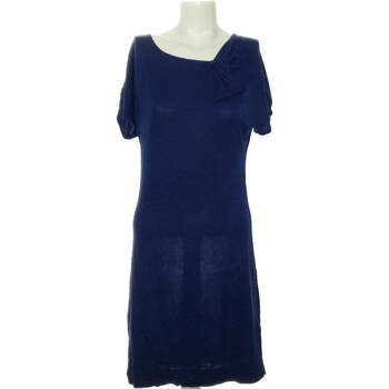 Vêtements Femme Robes H&M robe mi-longue  36 - T1 - S Bleu Bleu