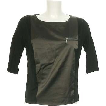 Vêtements metallic T-shirts & Polos Promod top manches courtes  36 - T1 - S Noir Noir