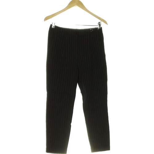 Vêtements Femme Pantalons Promod pantalon droit femme  36 - T1 - S Noir Noir