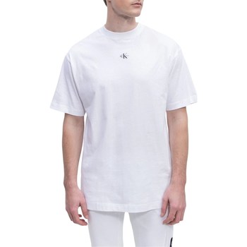Vêtements Femme T-shirts manches courtes Calvin klein плавки-низ от купальника J30J322849 Blanc