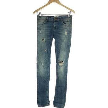 jeans pimkie  jean slim femme  34 - t0 - xs bleu 