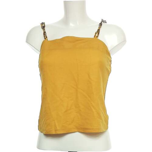 Vêtements Femme Débardeurs / T-shirts monochrome sans manche Morgan débardeur  38 - T2 - M Orange Orange