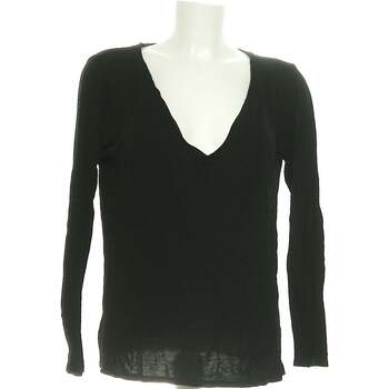 Vêtements Femme Jeans-Shorts mit Patchwork-Detail H&M top manches longues  38 - T2 - M Noir Noir