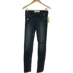 Vêtements Femme Jeans slim Abercrombie And Fitch Jean Slim Femme  34 - T0 - Xs Bleu