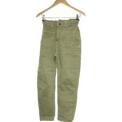 Vêtements Femme Pantalons Zara pantalon slim femme  32 Vert Vert