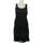 Vêtements Femme Robes courtes Indies robe courte  38 - T2 - M Noir Noir
