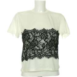Vêtements Femme T-shirts & Polos Asos top manches courtes  38 - T2 - M Blanc Blanc