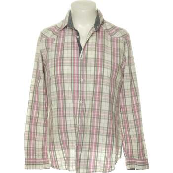 Vêtements Homme Chemises manches With Jules 40 - T3 - L Gris