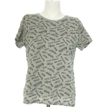 Vêtements Femme T-shirts & Polos Creeks top manches courtes  38 - T2 - M Gris Gris